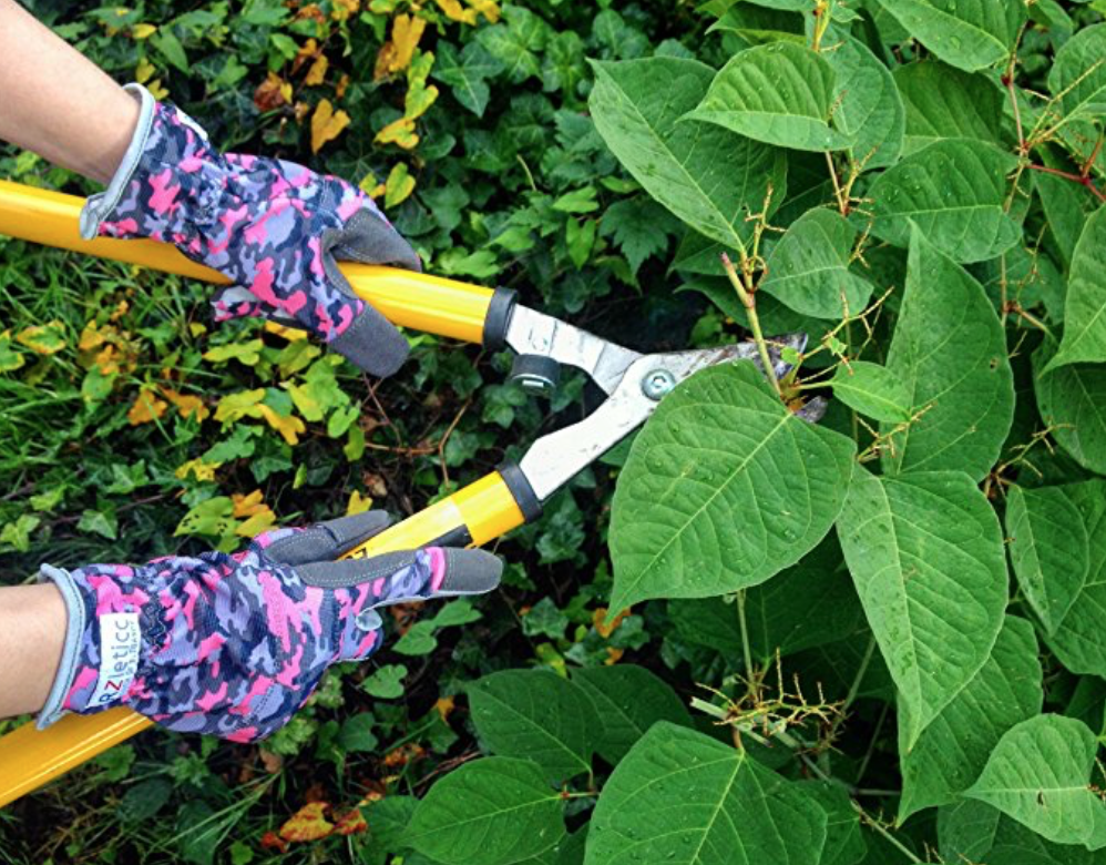 gardening gloves that are breathable and allow you to use your touch screen phone