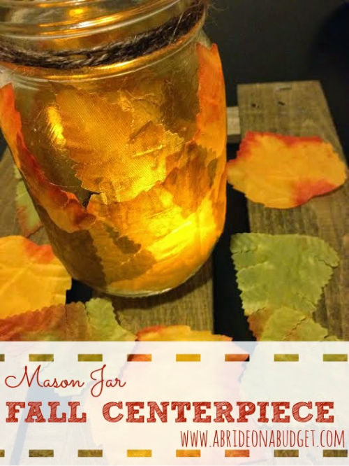 luminary craft with mason jars 