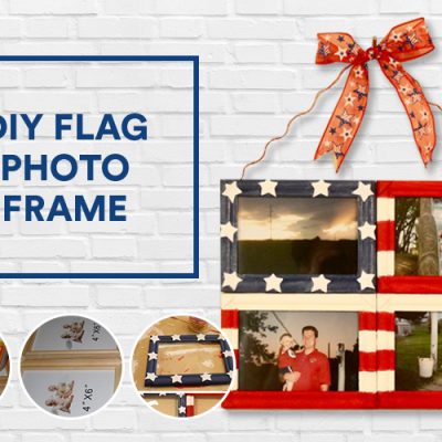 DIY Flag Photo Frame