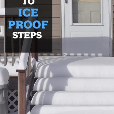 How to ice proof your steps