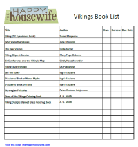 Vikings Book List