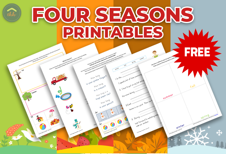 Four Seasons Worksheets: Free Printables - The Happy Housewife™ :: Home