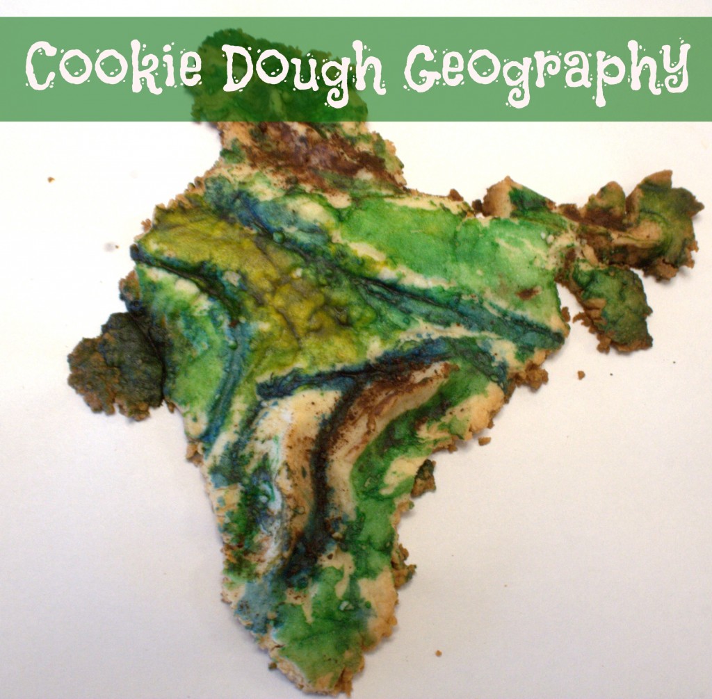 Make an Edible Map With Sugar Cookie Dough