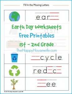 worksheets 1 maths icse for grade Earth Day Free The Worksheets: Printables   Happy