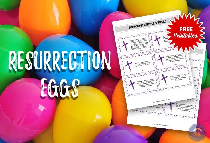 Easy resurrection eggs free printable