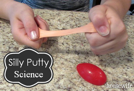 Silly Putty Science - The Happy Housewife™ :: Home Schooling