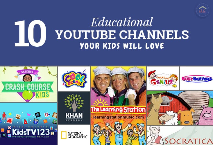 educational youtube channels for your kids