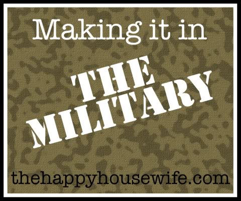 Making it in the Military ~ Military Pay at The Happy Housewife