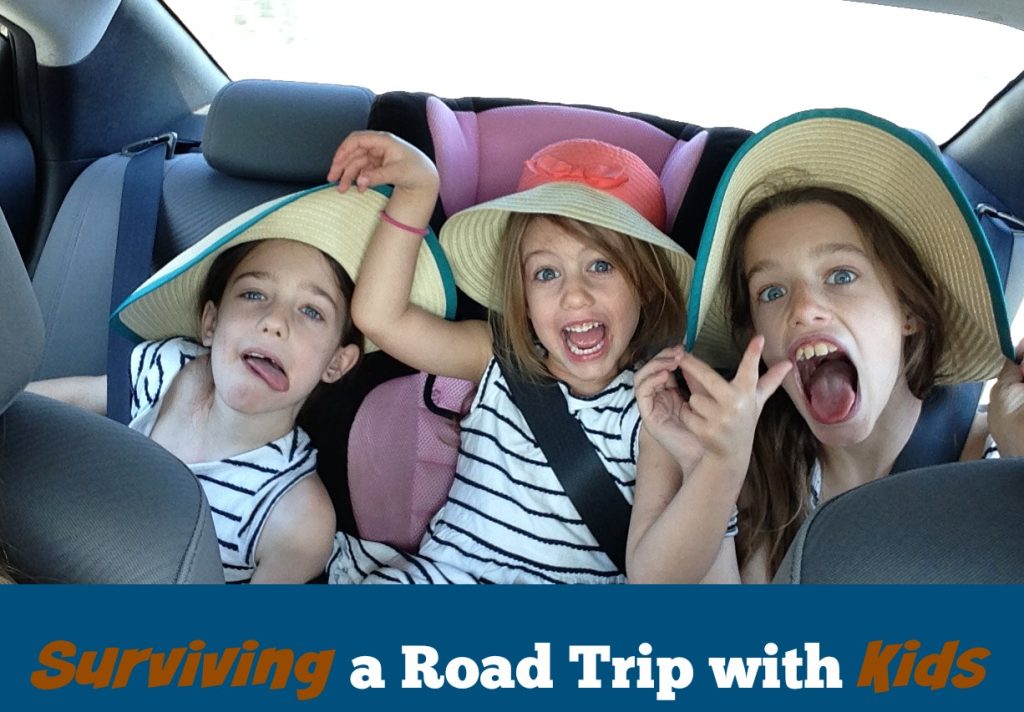 surviving a road trip with kids