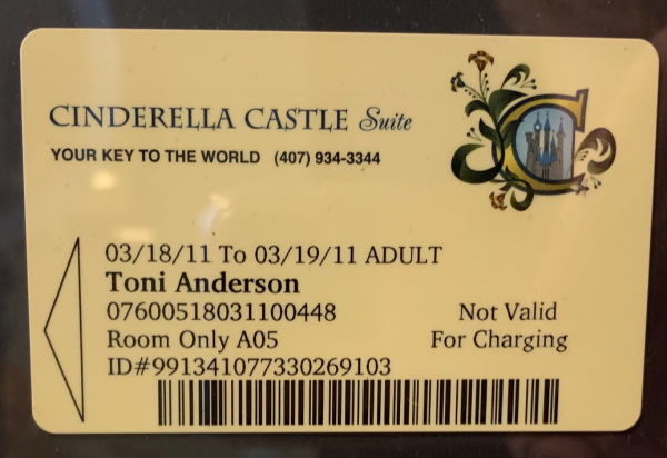 Key to Cinderella's Castle