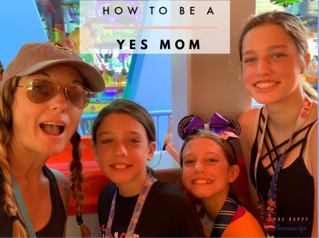 How to be a yes mom