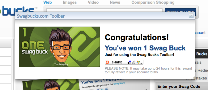 swagbucks toolbar