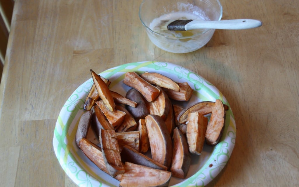 Grilled Sweet Potatoes at The Happy Housewife